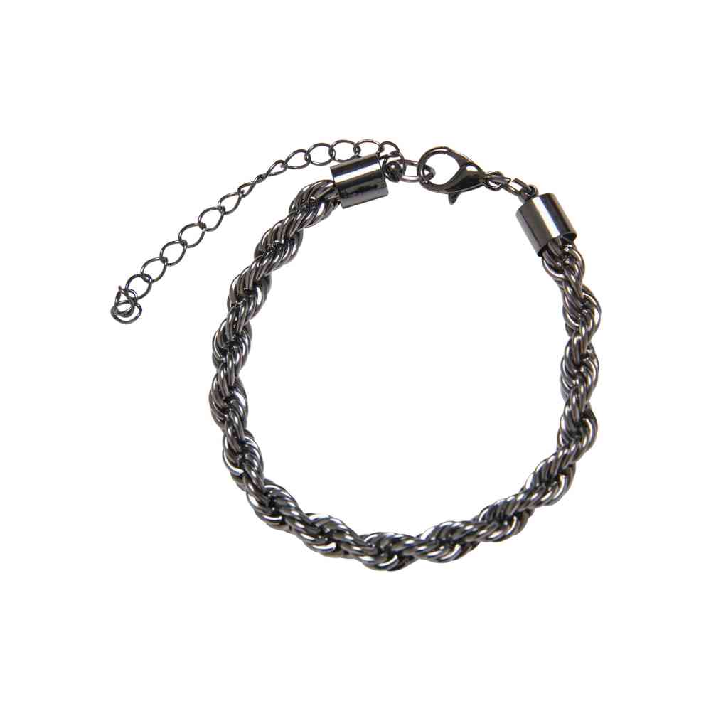 Urban Classics - Charon Intertwine Armband - Grau